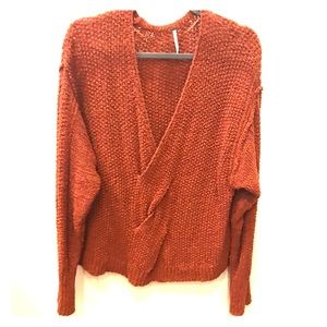 Free People Cable Sweater